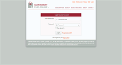 Desktop Screenshot of governmentfilesonline.com